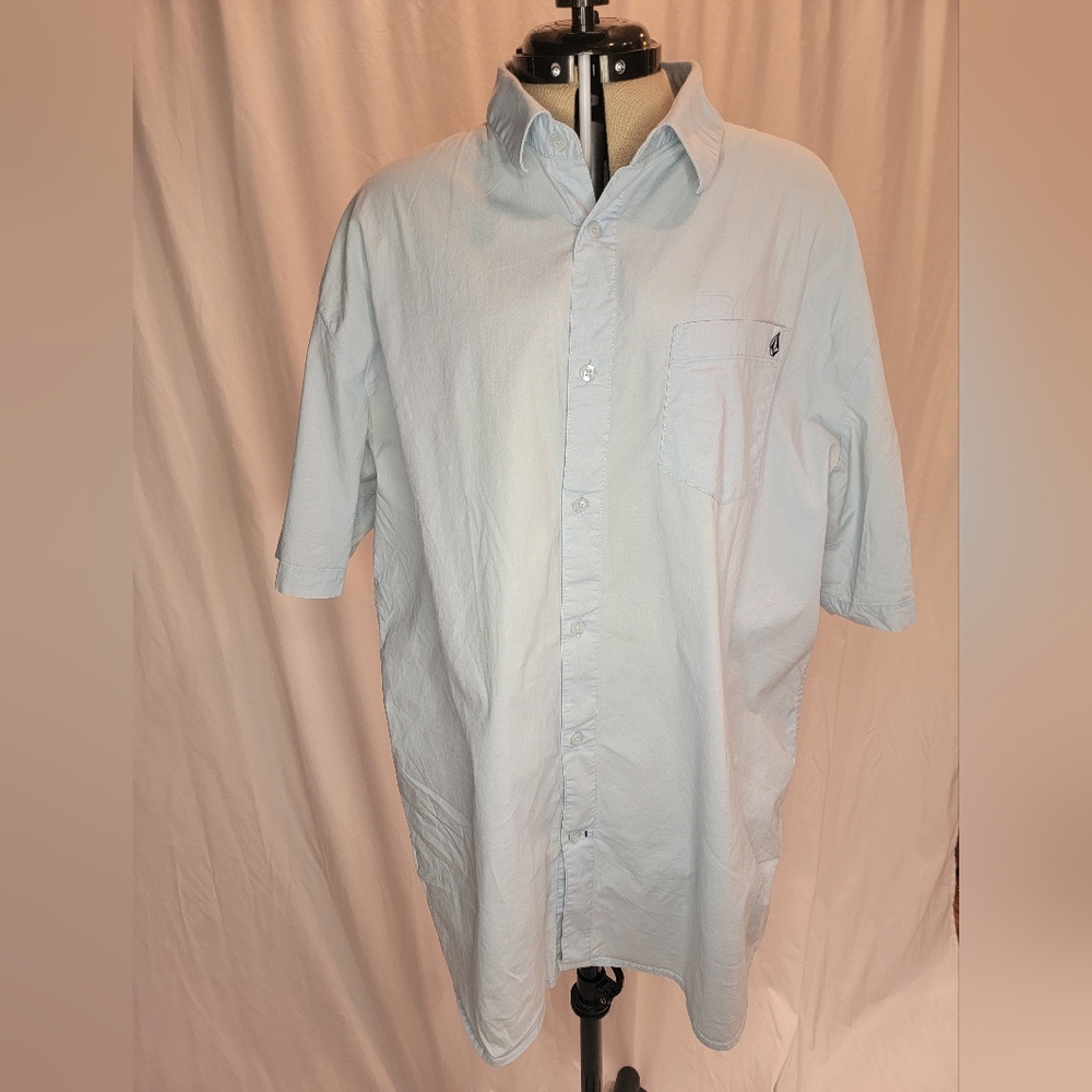 Short Sleeve Volcom Button-Up - image 1